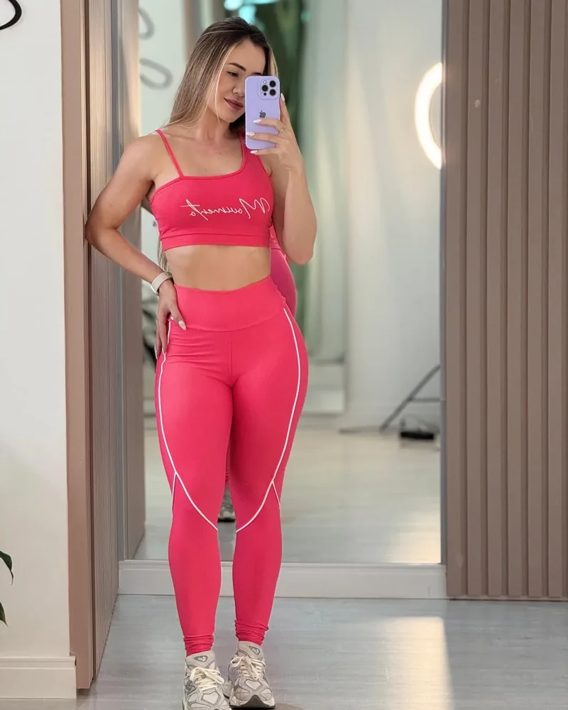 CONJUNTO CALÇA LEGGING + REGATINHA