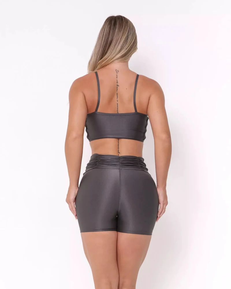 Conjunto Fitness Cós Franzido Compressão
